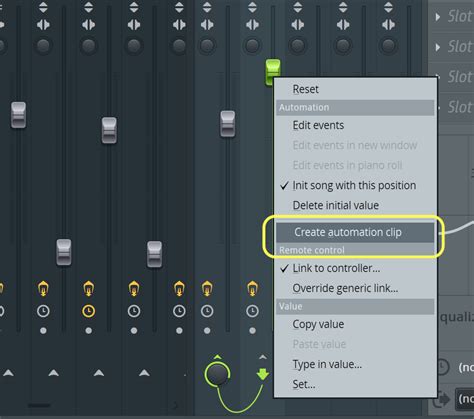 add automation to FL Studio